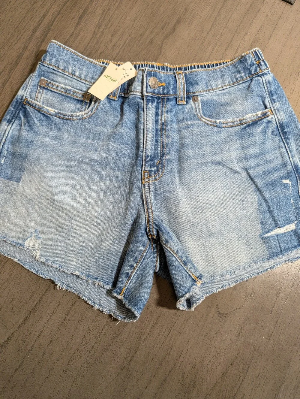 Aerie Daydream Denim Short Small